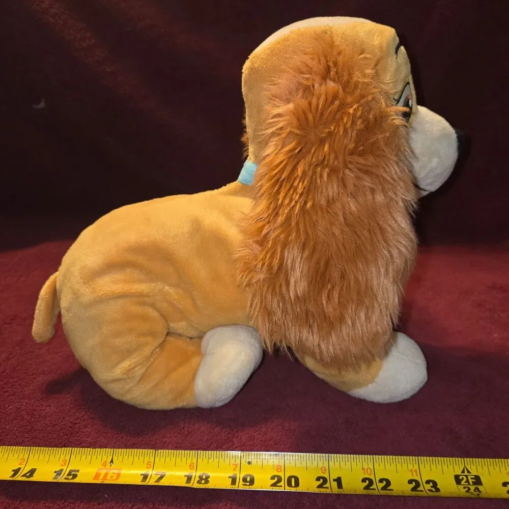 Authentic Disney Store Lady and the Tramp Plush Dog 12